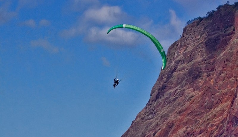 Paragliding in Madeira Island